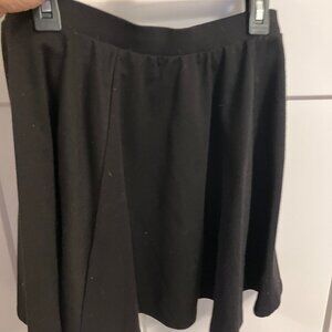 Cute black skirt that goes with everything.